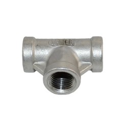 1/4″ inch NPT Tee T 3 way Female Threaded Pipe Fitting Stainless Steel SS 304
