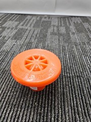 (QTY 11) Mutual Industries Model #3 Osha Rebar Caps For 3# to 8#, Orange