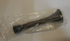 (10) Bronze finish Flexible Spring Door Stop HD 3-1/8″ NEW