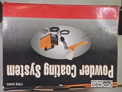 Chicago Electric Power Tools Powder Coating System 94244 Paint Gun 120V Open Box