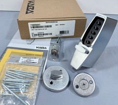 Kaba Ilco 710626D Keyless Deadlocking Latch, Satin Chrome, 2-3/8″ Backset