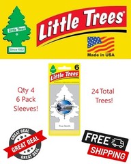 Little Trees 67146 True North Hanging Air Freshener for Car & Home 24 Pack!
