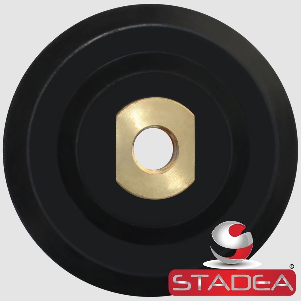 Stadea 5 inch Rubber Backing Pad Rigid Backer Pad with Backing 5/8″ 11