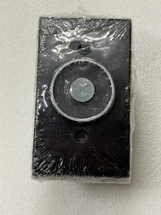 ABH 2000 Recessed Wall Mount Electromagnetic Door Holder Black