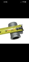 4x Southland 1 In. Malleable Iron Galvanized Tee 510-605HN Southland 510-605HN
