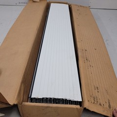 Conwed 89-146 White 4′ Drop Ceiling Cross Tee Box Of 50 Piece Steel Framing