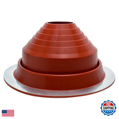 Resilient Construction Silicone High Temperature Pipe Flashing 4 – 3 To