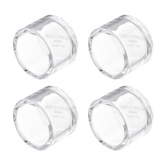 4Pcs Pipe End Cap Fitting 25mm/0.98″ Acrylic Pipe Plug Adapter for Aquariums