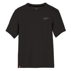 Milwaukee 603B-M Milwaukee Tool HYBRID WORK TEE – SS BLACK M
