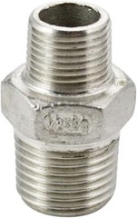 1/2″ to 3/8″ Male NPT Hex Nipple Pipe Fitting Reducer Reducing Adapter Stainless