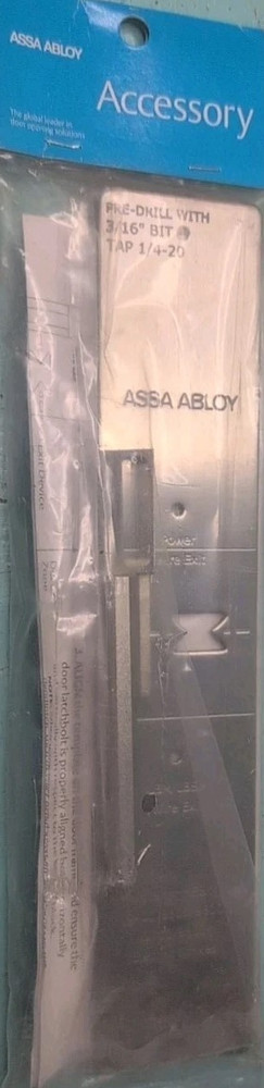 ASSA ABLOY MTK 9000 Template Installation Metal