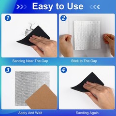 30 Pcs 8 Inch Drywall Repair Kit Self Adhesive Mesh Drywall Patches for Holes…