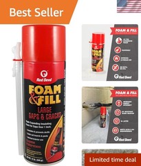 12oz Expanding Polyurethane Foam Sealant – Fill Gaps & Cracks Effortlessly