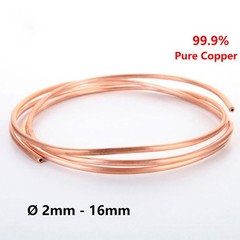 2mm 3mm 4mm 5mm 6mm 8mm – 16mm Outer Diameter Copper Tube Pipe Coil Soft Coil
