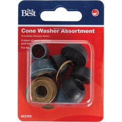 Do it Best Assorted Black Faucet Washer DIB810-30 SIM Supply, Inc. DIB810-30