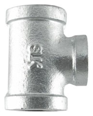 Southland 3/4 In. Malleable Iron Galvanized Tee 510-604BG Southland 510-604BG