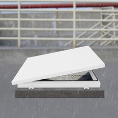 Industrial Galvanized Roof Access Hatch 24″L x 24″W