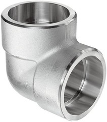 1/2″ 9000# (9M) Socket Weld 90-Degree Elbow F316/L Stainless Steel Pipe Fitting