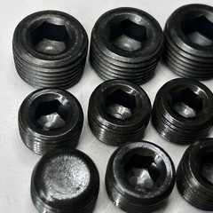 55pcs (1/16″ 1/8” 1/4” 3/8” 1/2”) NPT Plugs Assortment Kit Pipe Caps Fitting