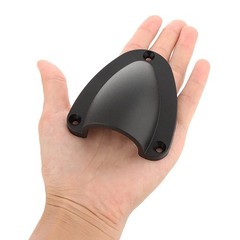 4 Pcs Large Nylon 3″ Marine Wire Cable Vent Cover, Clamshell 2.5″, Black