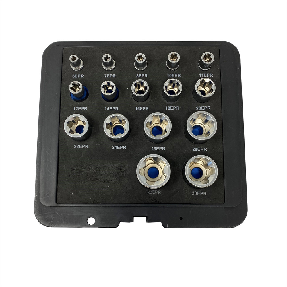 CTA Manufacturing 16 Piece EPR Torx Socket Set 1220