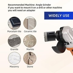 Contractor Granite Marble Countertop Diamond Tool Kit Blade Router Set