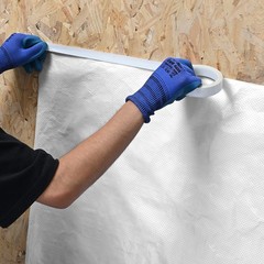 VEVOR 4.5 x 150 ft House Wrap 0.13 mm Thick Drop Cloth Vapor Barrier Covering