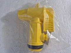 Vestil JDFT Yellow Jumbo Polyethelene 2″ Drum Faucet