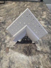 90 Deg Vinyl 2-Way bullnose Corner Cap 3/4 inch fast free shipping