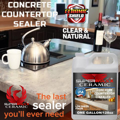 CONCRETE COUNTERTOP CLEAR SEALER – ONE GALLON /128oz