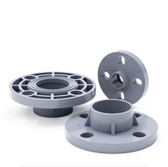 PVC Floor Flange Pipe Fitting Grey Wall Mount Fittings Solvent Weld 20mm~200mm