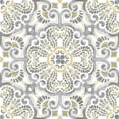FloorPops FP2947 Antico Peel & Stick Floor Tiles, 12″L x 12″W x 0.06″T, Gray