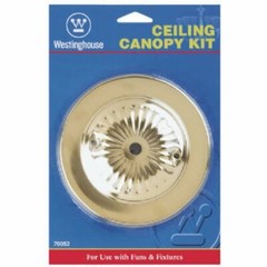 Wellington 70059 Westinghouse Brushed Pewter Ceiling Canopy Kit