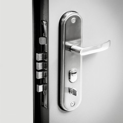 VIZ-PRO Quick Mount Steel Security Door 29″ with Frame and Accessories