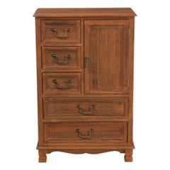 5 Drawers Dresser Wooden Storage Dressers Chests of Drawers for Bedroom Home