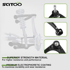 6pcs Control Arm Ball Joint for Dakota 2005-2010 Raider 2006-2009