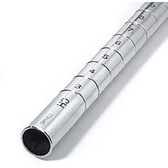 Global Industrial 6″H Chrome Post 4 Pack
