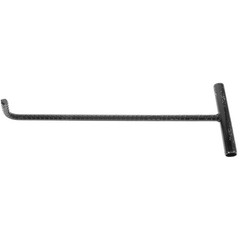 T Shaped Manhole Cover Hook Stainless Steel Pull Hook with Comfortable Grip