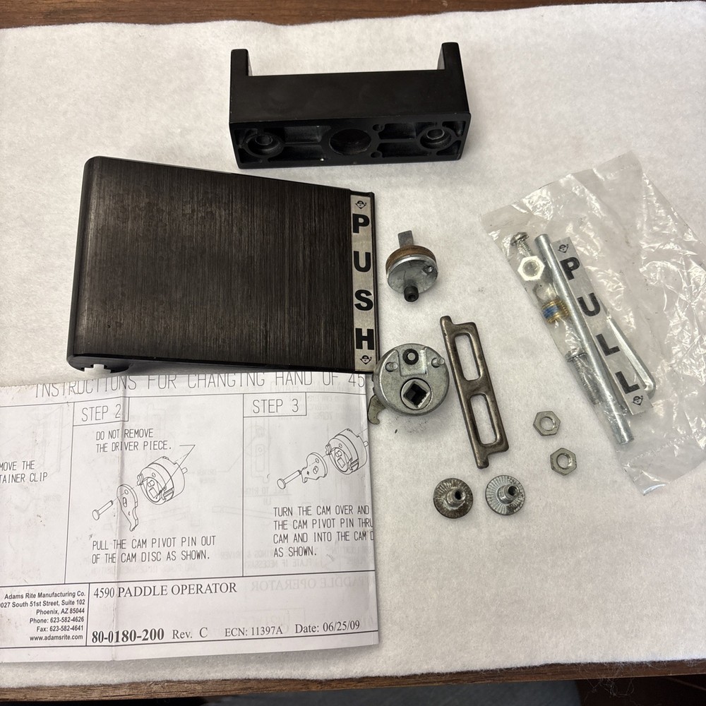 Adams Rite / Assa Abloy 4590 Paddle Operator / Parts
