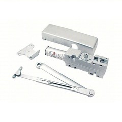 TOWNSTEEL Door Closer: Parallel/Std Mounting Type, Heavy Duty, Alum TDC-40-AL-1