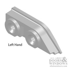 Vinyl window strike / keeper Truth 31303 – Left Hand