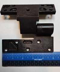 3/4″ Intermediate Offset Pivot Hinge ~ Oil Rubbed Dark Bronze ~ Right Hand