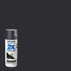 Rust-Oleum 249844 Painter’s Touch 2X 12 Ounce (Pack of 1), Satin Canyon Black