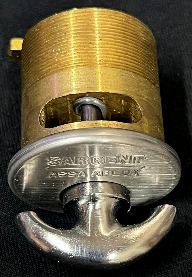 ASSA ABLOY SARGENT 124 42 97 US32D 1.750 MORTISE CYLINDER T-TURN GRADE-1