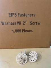 EIFS fasteners Pre-Assembled 2” screws