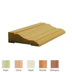 EWCA11 Colonial 2-3/8″ Casing Trim Moulding, 3/4″ x 2-3/8″ Unfinished Solid Hard