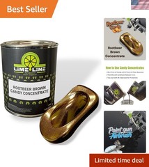 Rootbeer Concentrate, Automotive Solvent Based Transparent Paint over Pearls,…