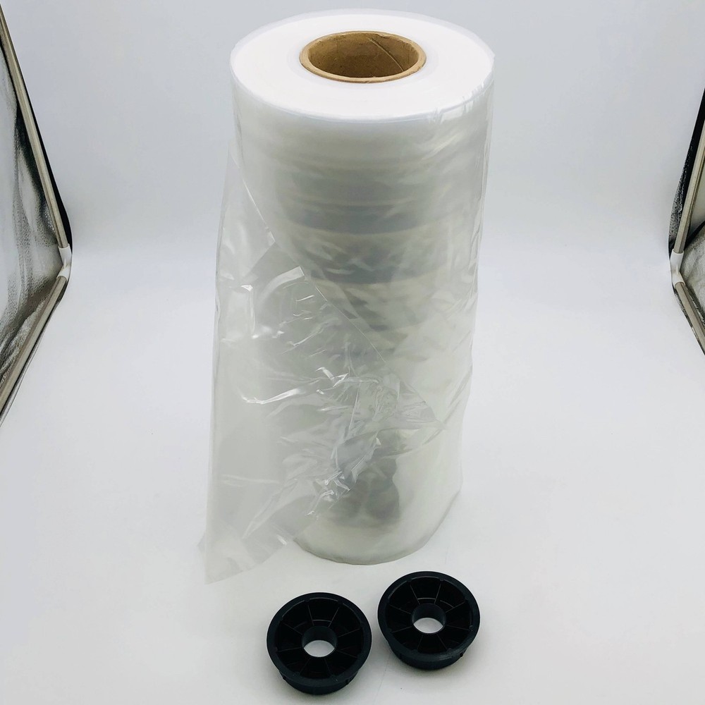 Centerfold Plastic Sheeting 18in x 500ft 3 Mil Thick Opens to 36in CF H85943 1rl
