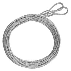 2PCS 3/32 120″ Garage Door Cable for Wayne Dalton TorqueMaster