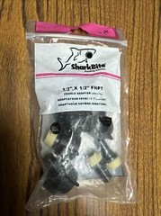5 SharkBite 1/2 Inch Poly Crimp Swivel Adapter, PEX Pipe, PE-RT